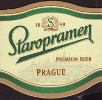 Pivní tácek staropramen-205