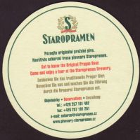 Beer coaster staropramen-253-zadek