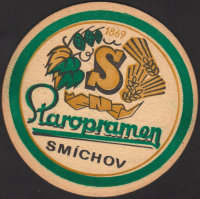 Beer coaster staropramen-266