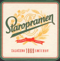 Pivní tácek staropramen-3