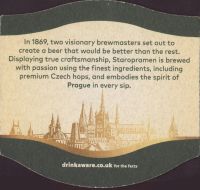 Beer coaster staropramen-363-zadek