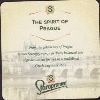 Beer coaster staropramen-374-zadek