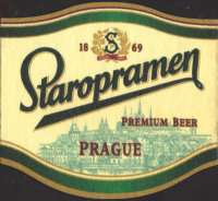 Pivní tácek staropramen-417