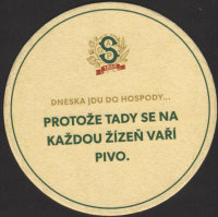 Beer coaster staropramen-427-zadek