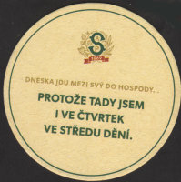 Beer coaster staropramen-431-zadek