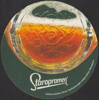 Pivní tácek staropramen-450