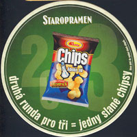 Beer coaster staropramen-53-zadek