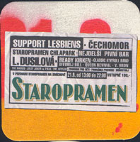 Beer coaster staropramen-54-zadek