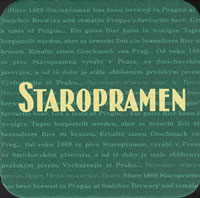 Beer coaster staropramen-56-zadek