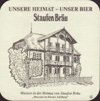 Pivní tácek staufen-brau-2-zadek