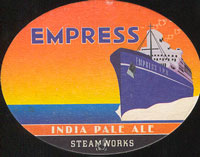 Beer coaster steamworks-1