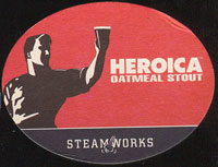 Beer coaster steamworks-2