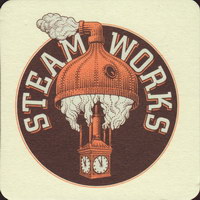 Beer coaster steamworks-3