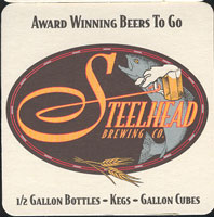 Beer coaster steelhead-1