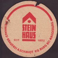 Beer coaster steinhausbrauerei-ad-schmidt-1