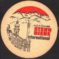 Beer coaster stern-brauerei-c-funke-18-zadek