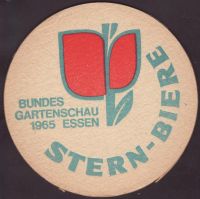 Beer coaster stern-brauerei-c-funke-5-zadek