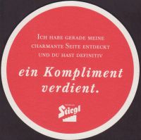 Beer coaster stiegl-104-zadek