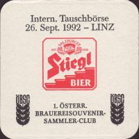Beer coaster stiegl-111-zadek-small