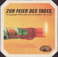 Beer coaster stiegl-122-zadek