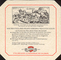 Beer coaster stiegl-16-zadek