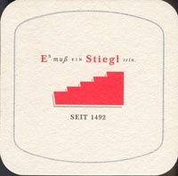 Beer coaster stiegl-3-zadek