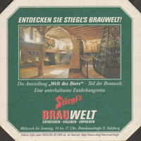 Beer coaster stiegl-33-zadek