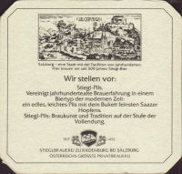 Beer coaster stiegl-38-zadek