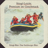 Beer coaster stiegl-46-zadek