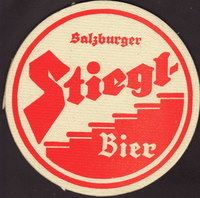 Beer coaster stiegl-52-oboje