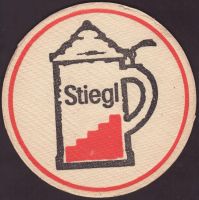 Beer coaster stiegl-94-zadek