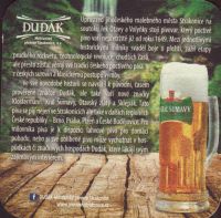 Beer coaster strakonice-54-zadek