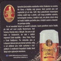 Beer coaster strakonice-61-zadek