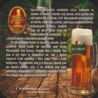 Beer coaster strakonice-65-zadek