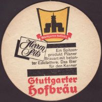 Beer coaster stuttgarter-hofbrau-114-zadek