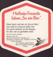 Beer coaster stuttgarter-hofbrau-116-zadek