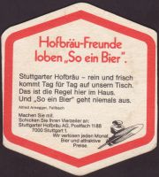 Beer coaster stuttgarter-hofbrau-121-zadek