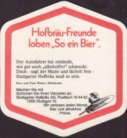 Beer coaster stuttgarter-hofbrau-132-zadek