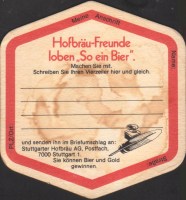 Beer coaster stuttgarter-hofbrau-143-zadek