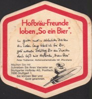 Beer coaster stuttgarter-hofbrau-144-zadek