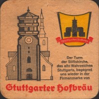 Beer coaster stuttgarter-hofbrau-155-zadek