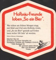 Beer coaster stuttgarter-hofbrau-158-zadek