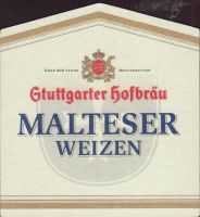 Beer coaster stuttgarter-hofbrau-47-zadek