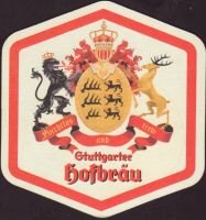 Beer coaster stuttgarter-hofbrau-66-zadek