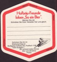 Beer coaster stuttgarter-hofbrau-93-zadek