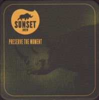 Beer coaster sunset-brew-2