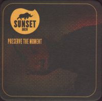 Beer coaster sunset-brew-3