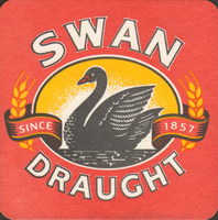 Beer coaster swan-16