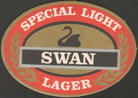 Beer coaster swan-17