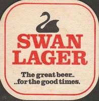 Beer coaster swan-19